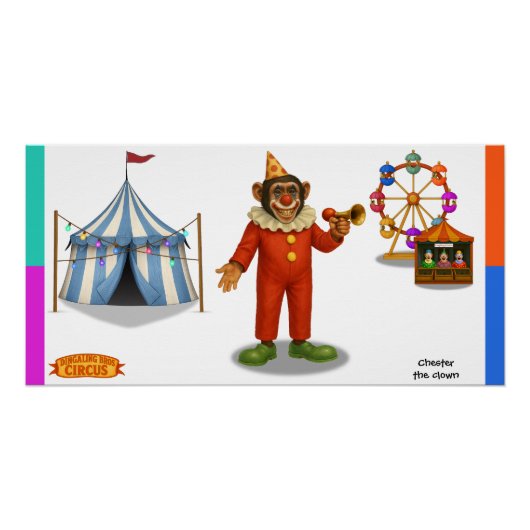 Chester der Clown Poster (Vorderseite)