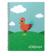 Chester der Hahn Notizblock (Vorderseite)