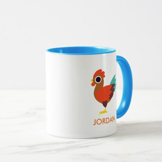 Chester der Hahn Tasse (VorderseiteRechts)