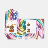 Chester der Schimpansenclown Geschenkschachtel (Ungefaltet)