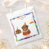 Chester der Schimpansenclown Geschenktütchen (Ausgeschnitten)