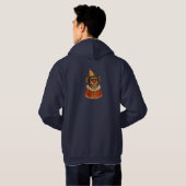 Chester der Schimpansenclown Hoodie (Schwarz voll)
