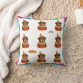 Chester der Schimpansenclown Kissen (Decke)