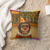 Chester der Schimpansenclown Kissen (Decke)