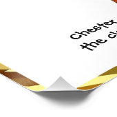 Chester der Schimpansenclown Poster (Ecke)