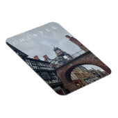 Chester Eastgate Clock View Kühlschrankmagnet Magnet (Rechte Seite)