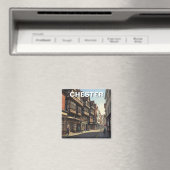 Chester England Travel Magnet (In Situ (Geschirrspüler))