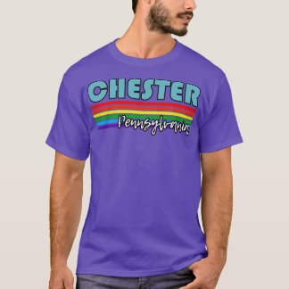 Chester Pennsylvania Pride Chester LGBT Geschenk L T-Shirt