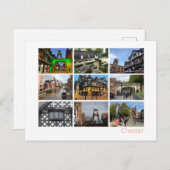 Chester Postkarte (Vorne/Hinten)
