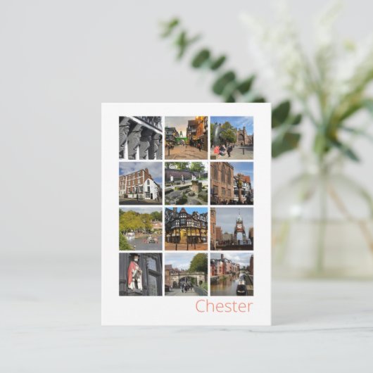 Chester Postkarte (Stehend Vorderseite)