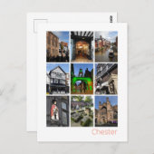 Chester Postkarte (Vorne/Hinten)