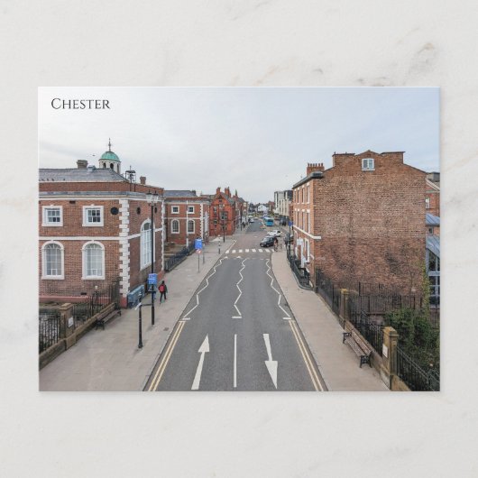 Chester Postkarte (Vorderseite)