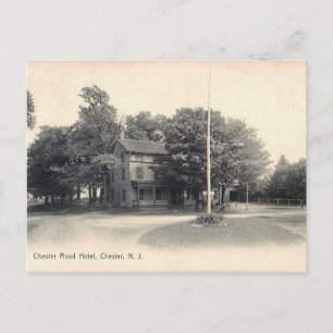 Chester Road Hotel, Chester, NJ Vintag Postkarte