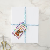 Chester, Schimpanse-Clown Geschenkanhänger (Mit Garn)