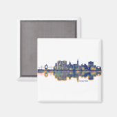 Chester Skyline Magnet (Vorderseite/Rückseite)