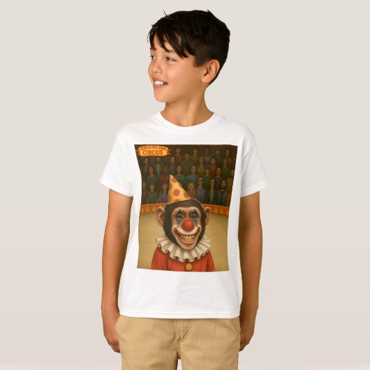 Chester the chimp clown T-Shirt (Vorne ganz)