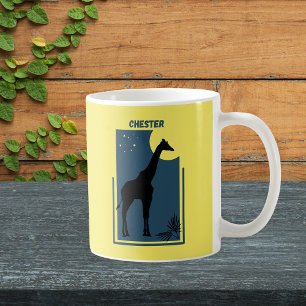 Chester Zoo Großbritannien Vintage Giraffe Kaffeetasse