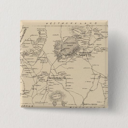 Chesterfield, Cheshire Co Button (Vorderseite)