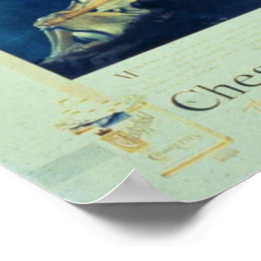 Chesterfield Cigarettes Ad Poster (Ecke)