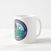 Chesterfield County Siegel Kaffeetasse (VorderseiteRechts)