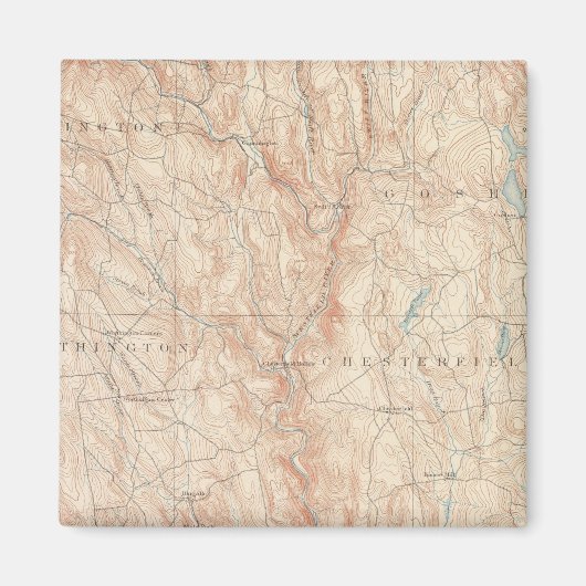Chesterfield, Massachusetts Magnet (Vorne)