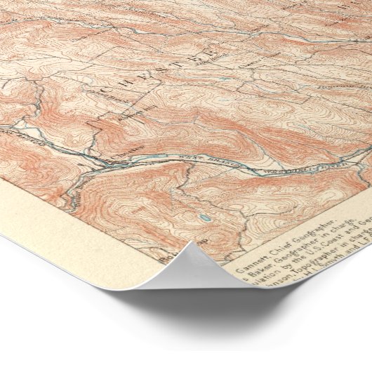 Chesterfield, Massachusetts Poster (Ecke)