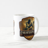 Chesterfield, Missouri | VINTAG Kaffeetasse (VorderseiteRechts)