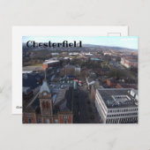 Chesterfield Skyline Postcard Postkarte (Vorne/Hinten)