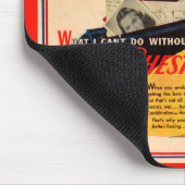 Chesterfield-Zigaretten der 40er Jahre und mit See Mousepad (Ecke)