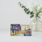 Chesterfield-Zwirngemälde Visitenkarte (Stehend Vorderseite)