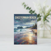 Chesterman Beach Kanada Postkarte (Stehend Vorderseite)