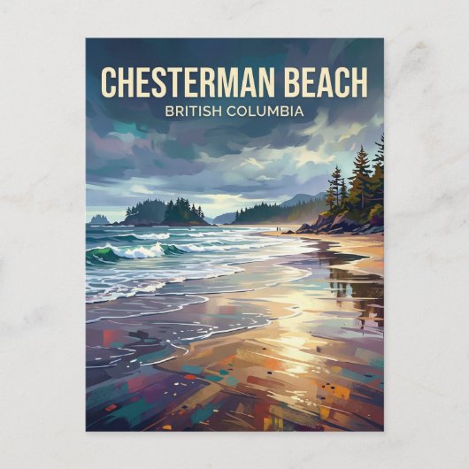 Chesterman Beach Kanada Postkarte (Vorderseite)