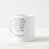 Chesterton Kaffeetasse (Vorderseite Links)