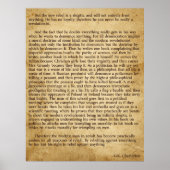 Chesterton New Rebel Poster (Vorne)