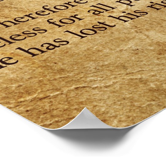 Chesterton New Rebel Poster (Ecke)