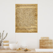 Chesterton New Rebel Poster (Küche)