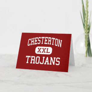 Chesterton - Trojans - High - Chesterton Indiana Karte