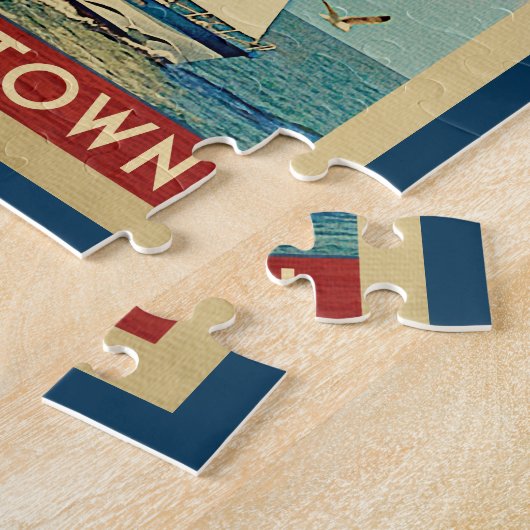 Chestertown Jigsaw Puzzle Sailboat Retro Maryland (Seite)