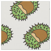 Chestnut Couple Fall Pattern Stoff (Nahaufnahme)