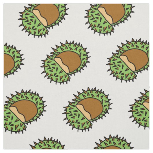 Chestnut Couple Fall Pattern Stoff (Muster)