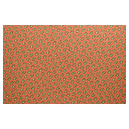 Chestnut Couple Orange Fall Pattern Stoff (Yard (91,4 cm))