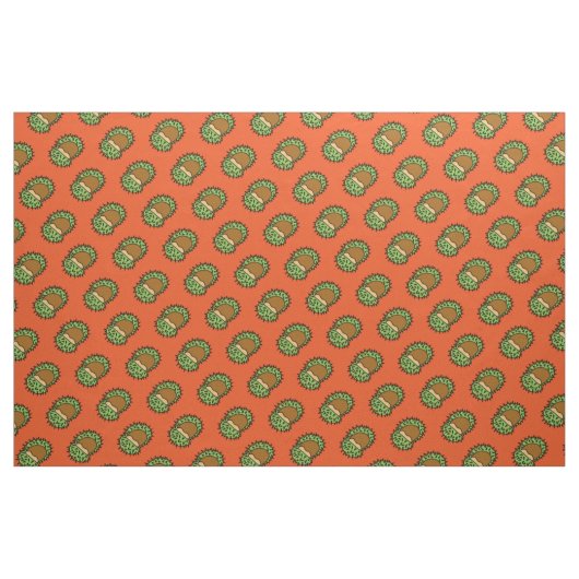 Chestnut Couple Orange Fall Pattern Stoff (Fat Quarter (45,7 x 55,9 cm))