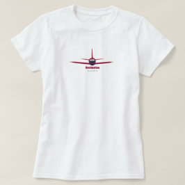 Chestnut Hill Massachusetts MA Flughafen T-Shirt