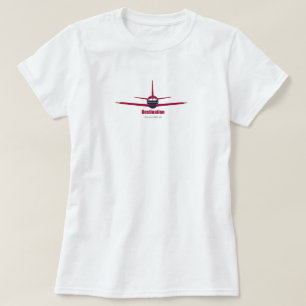 Chestnut Hill Massachusetts MA Flughafen T-Shirt