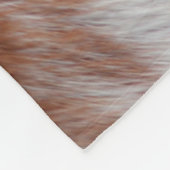 CHESTNUT HORSE COAT PATTERN FLEECEDECKE (Ecke)