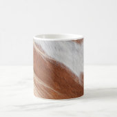 CHESTNUT HORSE COAT PATTERN KAFFEETASSE (Mittel)