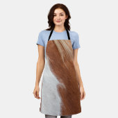 CHESTNUT HORSE COAT PATTERN SCHÜRZE (Getragen)