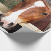 CHESTNUT HORSE GESCHENKPAPIER (Ecke)