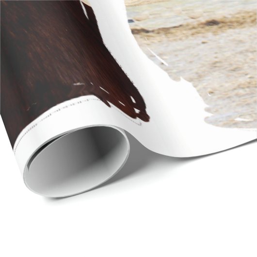 CHESTNUT HORSE GESCHENKPAPIER (Rolleneckpunkt)