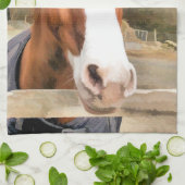 CHESTNUT HORSE GESCHIRRTUCH (Gefaltet)